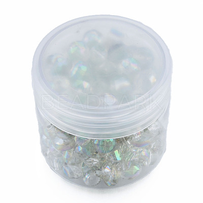 Transparent Glass Beads EGLA-N002-49-B07-1