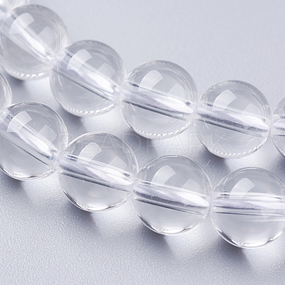 Natural Quartz Crystal Beads Strands G-C175-6mm-2-1