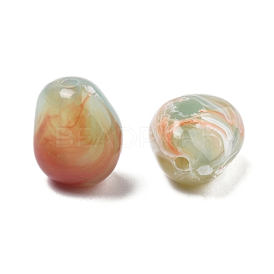 Transparent Acrylic Beads TACR-P013-A05-A-1