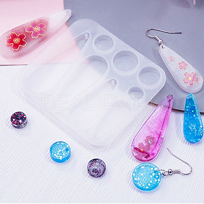DIY Pendant Silicone Molds DIY-E065-07G-1