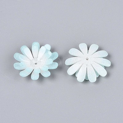 Flower Acrylic Bead Caps SACR-T017-50B-1