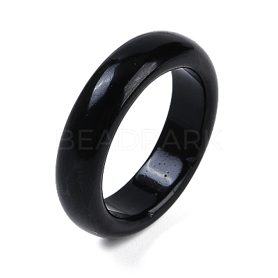 Dyed & Heated Natural Agate Finger Rings for Women RJEW-Z075-02J-1