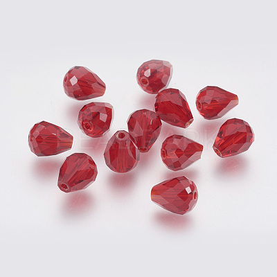 Imitation Austrian Crystal Beads SWAR-F062-10x8mm-05-1