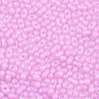 Baking Paint Glass Seed Beads SEED-L011-09A-10-1