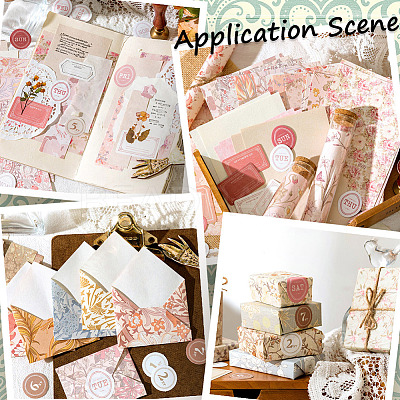 Scrapbook Paper Kits AJEW-WH20004-15E-1