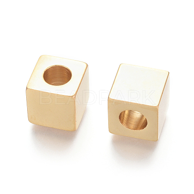 304 Stainless Steel European Beads STAS-I126-03G-1