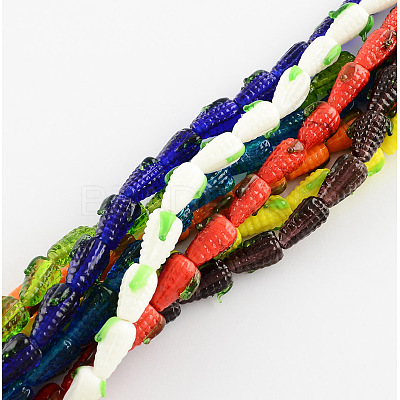 Handmade Lampwork Beads LAMP-R108-M-1