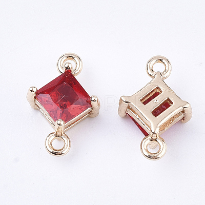 Transparent Glass Links connectors GLAA-T007-14D-1