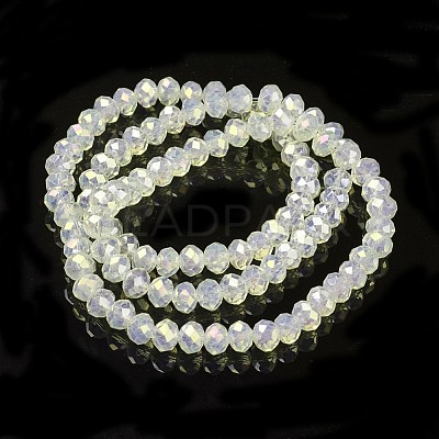 Electroplate Glass Beads Strands EGLA-A034-J4mm-T05-1