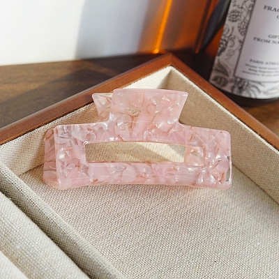 Cellulose Acetate(Resin) Claw Hair Clips PW-WGE4026-09-1