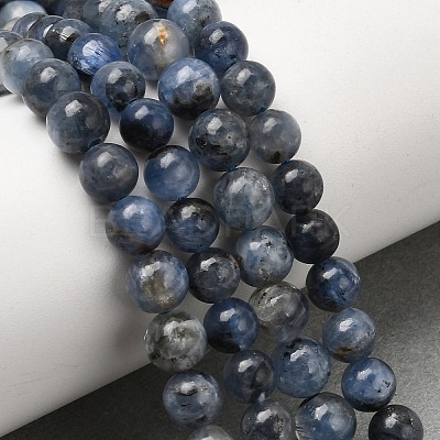 Natural Kyanite/Cyanite/Disthene Beads Strands G-G272-A01-6mm-1