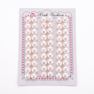 Grade AAA Natural Cultured Freshwater Pearl Beads PEAR-R008-9-9.5mm-01-1