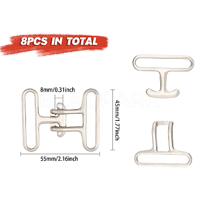 Alloy Snap Lock Clasps FIND-CA0008-42B-P-1