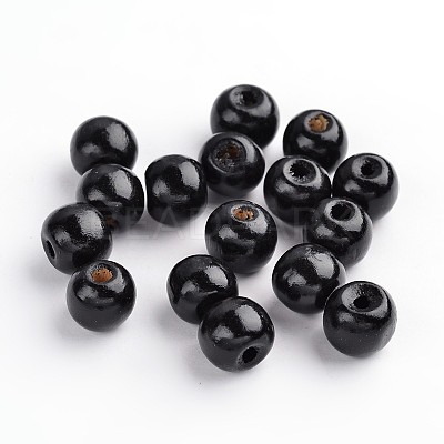 Natural Maple Wood Beads X-TB12mmY-12-1