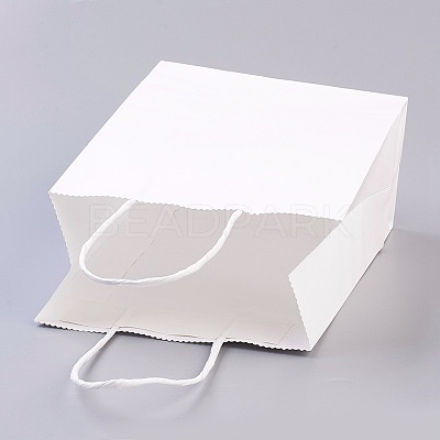 Pure Color Kraft Paper Bags LS-AJEW-G020-C-03-1