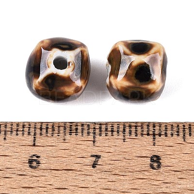Vintage Handmade Porcelain Beads PORC-N013-18-22-1