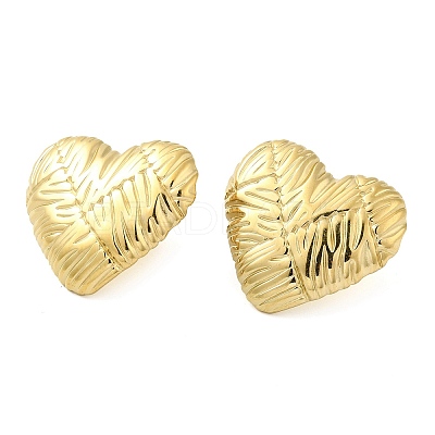 304 Stainless Steel Stud Earrings EJEW-G364-21G-1