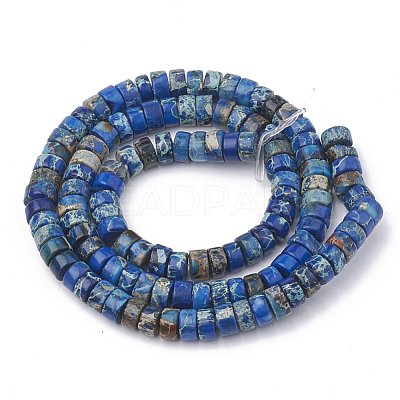 Synthetic Imperial Jasper Beads Strands G-T103-19B-1