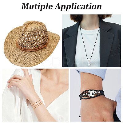 Cowhide Leather Cord DIY-CL0001-23A-1