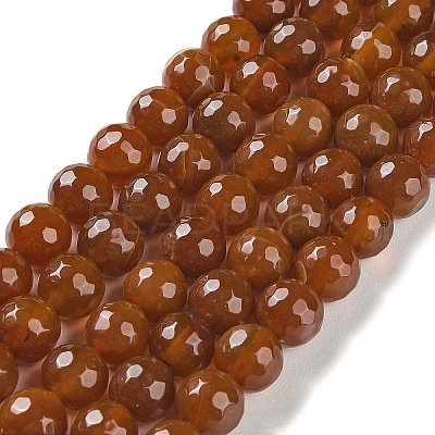 Natural Agate Beads Strands G-M437-B01-01I-1