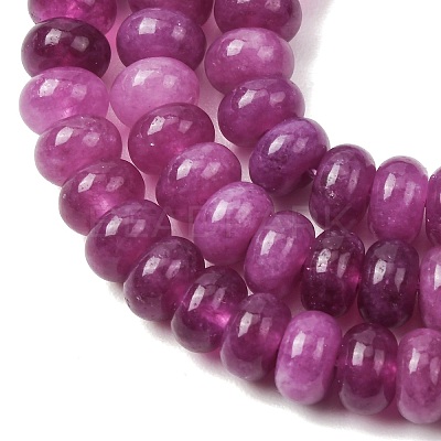 Natural White Jade Beads Strands G-E507-01-06-1