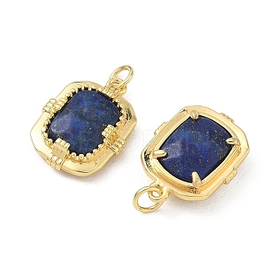 Dyed Natural Lapis Lazuli Pendants GG-CBA080E-02G-1
