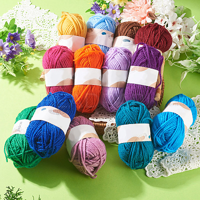 Light Acrylic Fiber Yarn OCOR-TADJ0001-01B-1