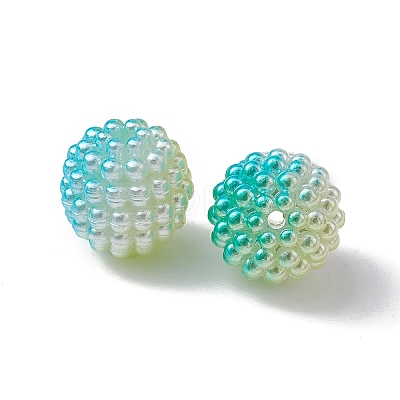 Imitation Pearl Acrylic Beads OACR-FS0001-42C-1