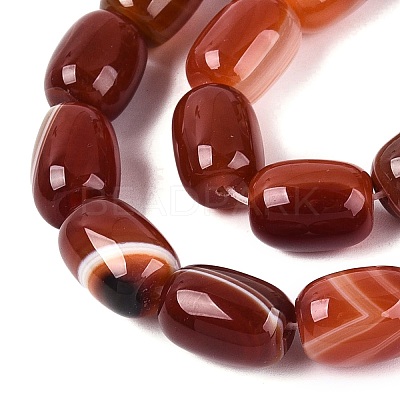 Natural Agate Beads Strands G-N356-02B-06-1