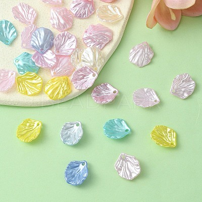Acrylic Imitation Pearl Pendants OACR-YW0001-72-1
