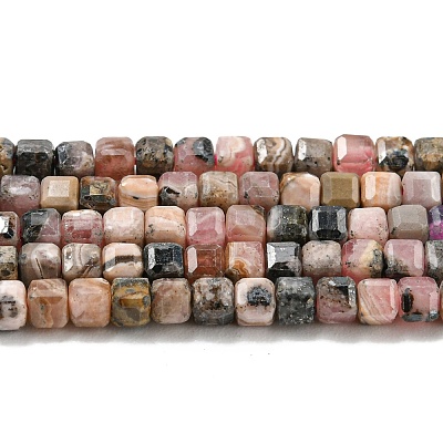 Natural Rhodonite Beads Strands G-Q1005-F-01-1