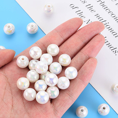 Opaque Acrylic Beads MACR-S370-D12mm-01-1