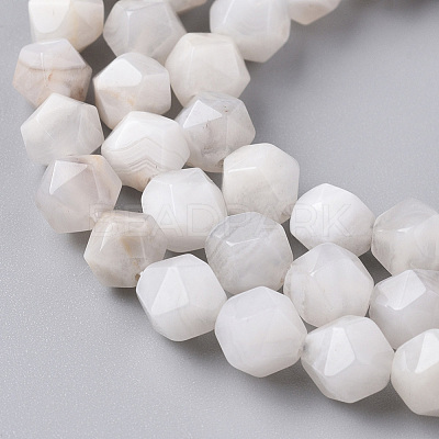 Natural White Crazy Lace Agate Beads Strands G-F668-03-6mm-1