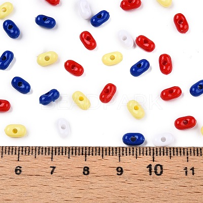 Opaque Acrylic Beads MACR-T048-02M-06-1