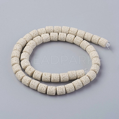 Natural Lava Rock Beads Strands G-F671-04A-02-1