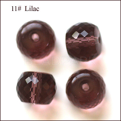 Imitation Austrian Crystal Beads SWAR-F064-10x8mm-11-1