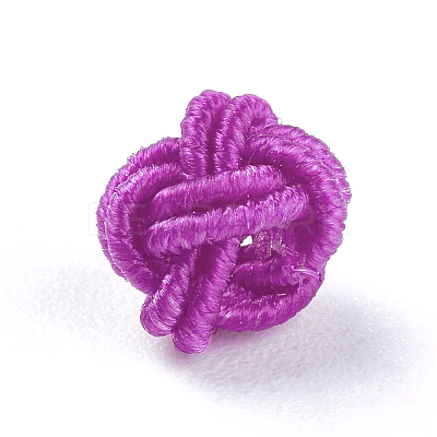 Polyester Weave Beads WOVE-K001-A18-1