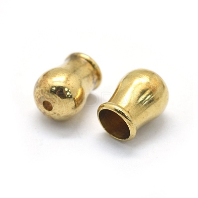 Brass Cord Ends KK-L184-04C-1