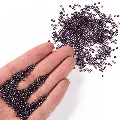 11/0 Grade A Transparent Glass Seed Beads X-SEED-Q007-F41-1