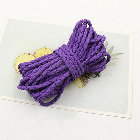 Braided PU Leather Cords WL-WH0005-002N-1