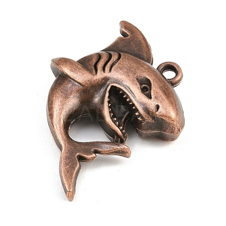 Tibetan Style Alloy Pendants AL-CBA2376-29R-1