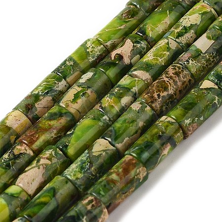 Natural Imperial Jasper Beads Strands G-Q169-A02-01E-1