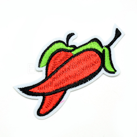Computerized Embroidery Cloth Iron On/Sew On Patches X-AJEW-S066-03-1