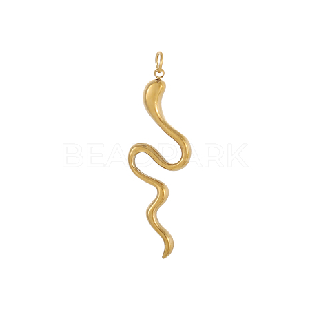 304 Stainless Steel Pendants STAS-OY005-51G-1