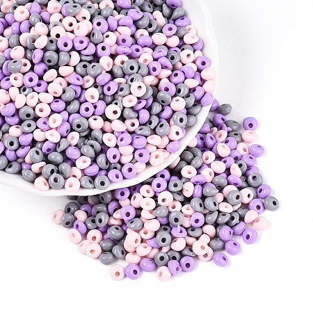 Opaque Acrylic Beads OACR-N150-05H-1