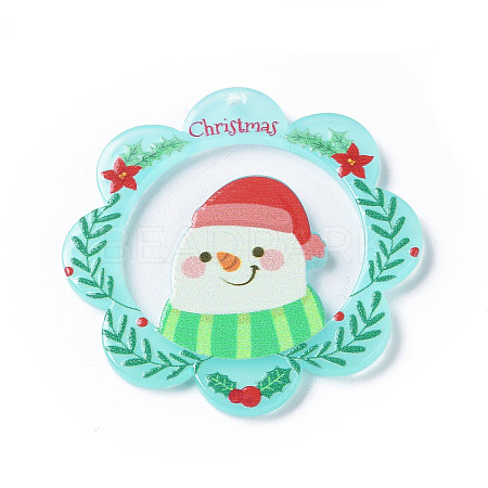 Christmas Acrylic Pendants MACR-K330-38H-1