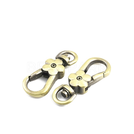 Alloy Swivel Clasps PW-WG86975-04-1