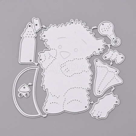 Bear Frame Carbon Steel Cutting Dies Stencils DIY-F050-20-1