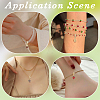 9Pcs 9 Styles Brass Enamel Fruit European Dangle Charms OPDL-BBC0001-04G-4