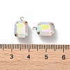 Rhinestone Pendants RGLA-P038-02P-08-3